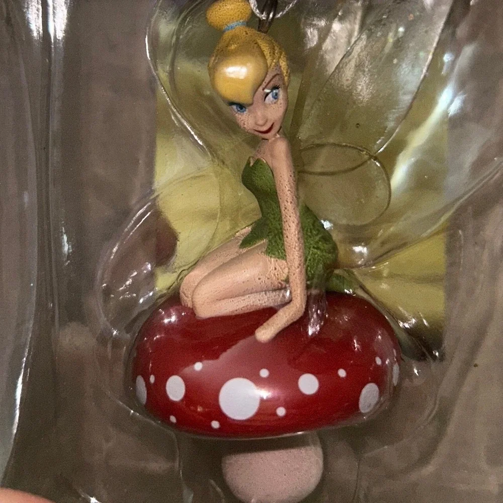 Hallmark Disney Tinker Bell on Mushroom Christmas Tree‎ Ornament  New